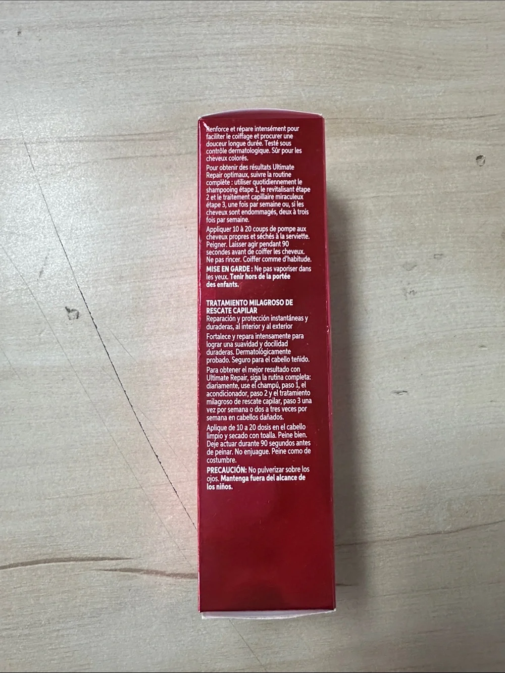 Wella Ultimate Repair Leave-In Treatment – Red